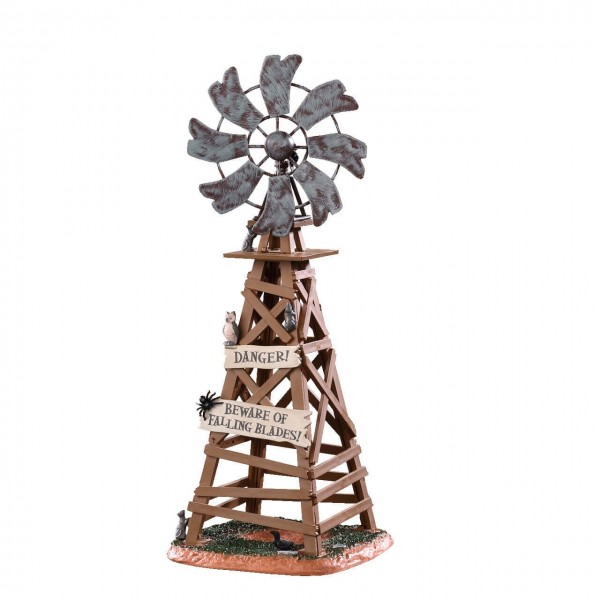 Gruselige Windmühle