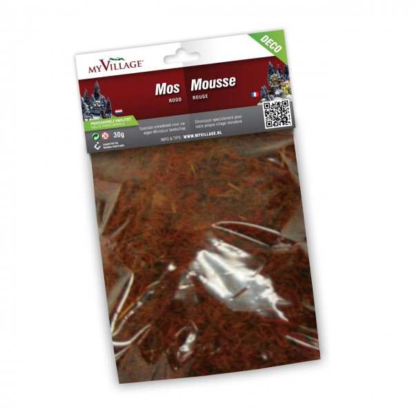Scatter Moss - Red, 30gr