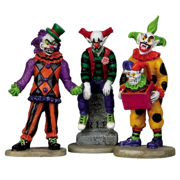 3 Sinistres clowns malfaisants