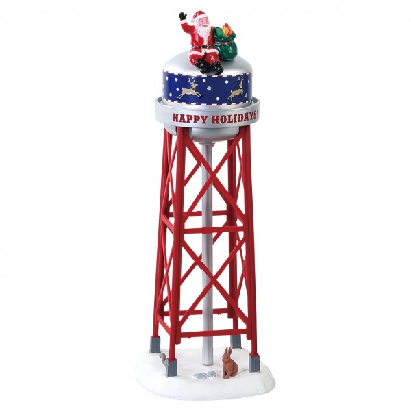 Wasserturm zu Weihnachten
