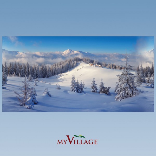 XL Hintergrundtuch Winter, 300x150cm