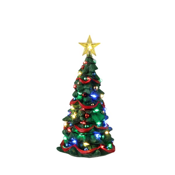 Beleuchteter Weihnachtsbaum 1