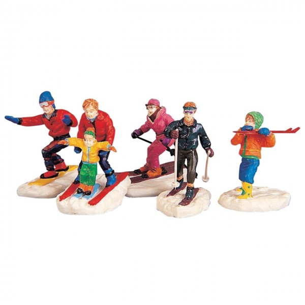 5 Winter Fun Figurines